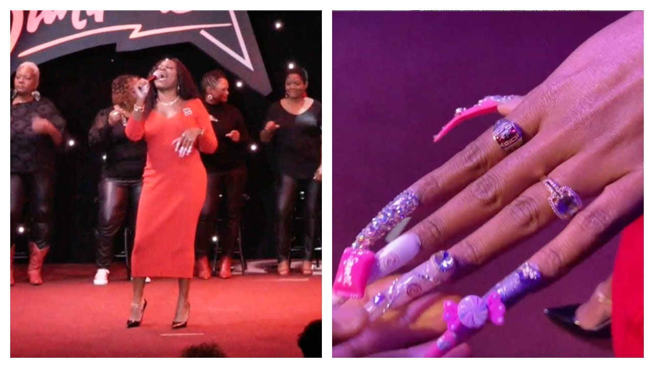 Jaleesa McRay Shows Off Nails And Sings Tina Turner’s “Rock Me Baby” | Rickey Smiley Karaoke Night Jaleesa McRay Shows Off Nails And Sings Tina Turner’s “Rock Me Baby” | Rickey Smiley Karaoke Night