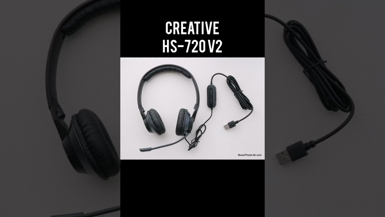 Creative HS-720 V2 - Casque USB avec micro à condensateur