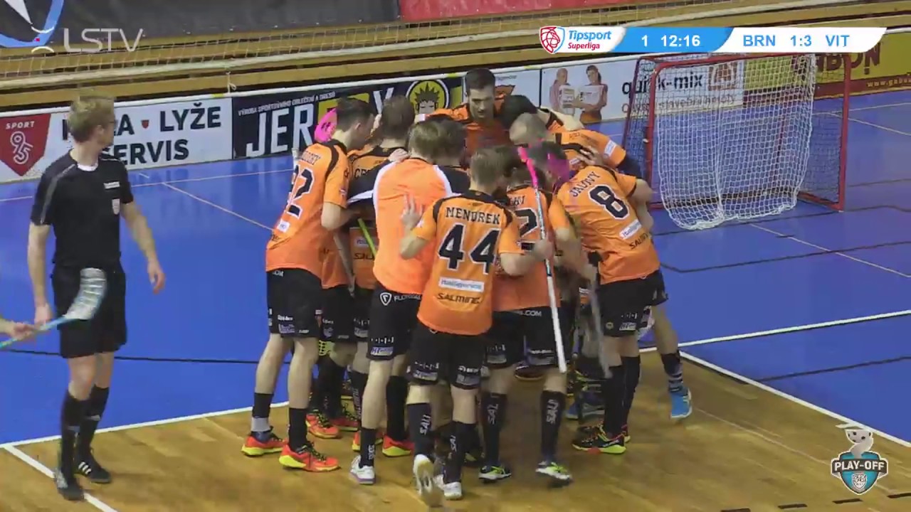floorball tallink Highlights - 4. čtvrtfinále itelligence Bulldogs Brno vs. 1. SC Tempish Vítkovice