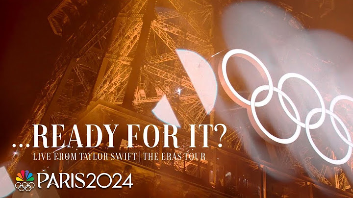 Taylor Swift and Team USA declare 'Baby let the Games begin' | Paris Olympics | NBC Sports