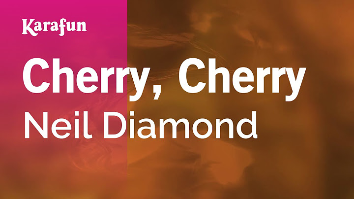 Cherry, Cherry Instrumental version - Instrumental performance video thumbnail