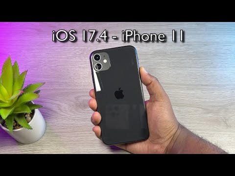 iOS 17.4 en iPhone 11 