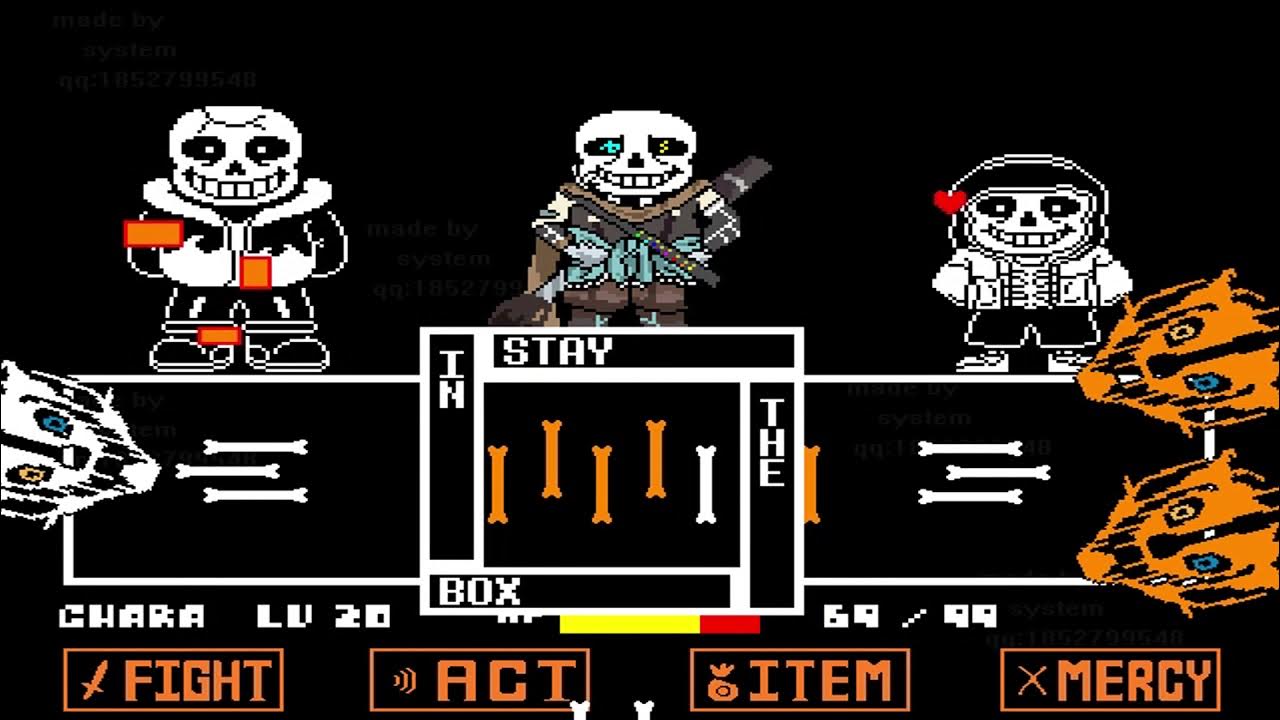 Ultimate Ink Sans Fight - Colaboratory