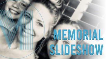 Memorial Slideshow | Carrie | Milestone Slideshows