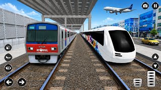 🚆 Metro Train vs Modern Express Train Race in 3D Driving Class 😱 Epic Train Challenge  screenshot 5