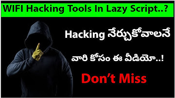 Make Hacking Easy With Lazy Script | Voice Of Telugu - Ethical Hacking