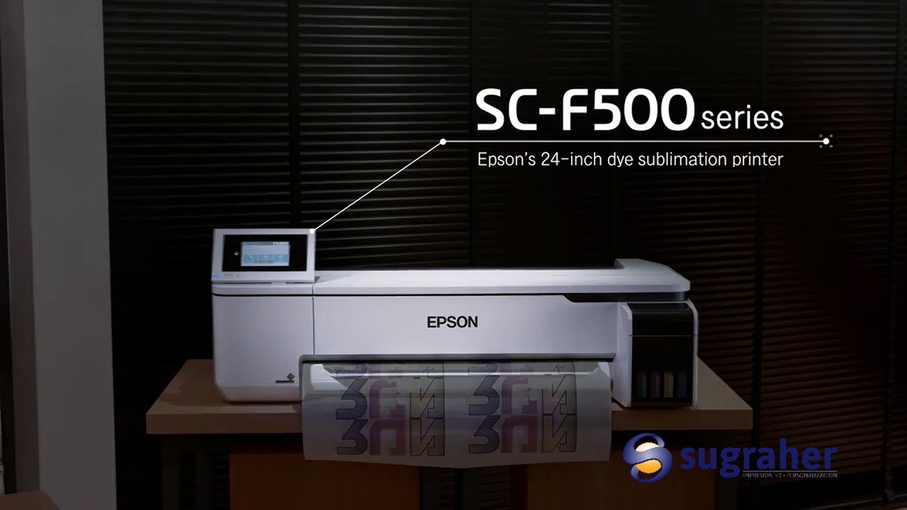 Nueva impresora gran formato de sublimación Epson SureColor SC-F500