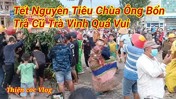 Tết Nguyên Tiêu Chùa Ông Bổn Trà Cú Trà Vinh Quá Vui II Thiện cóc Vlog