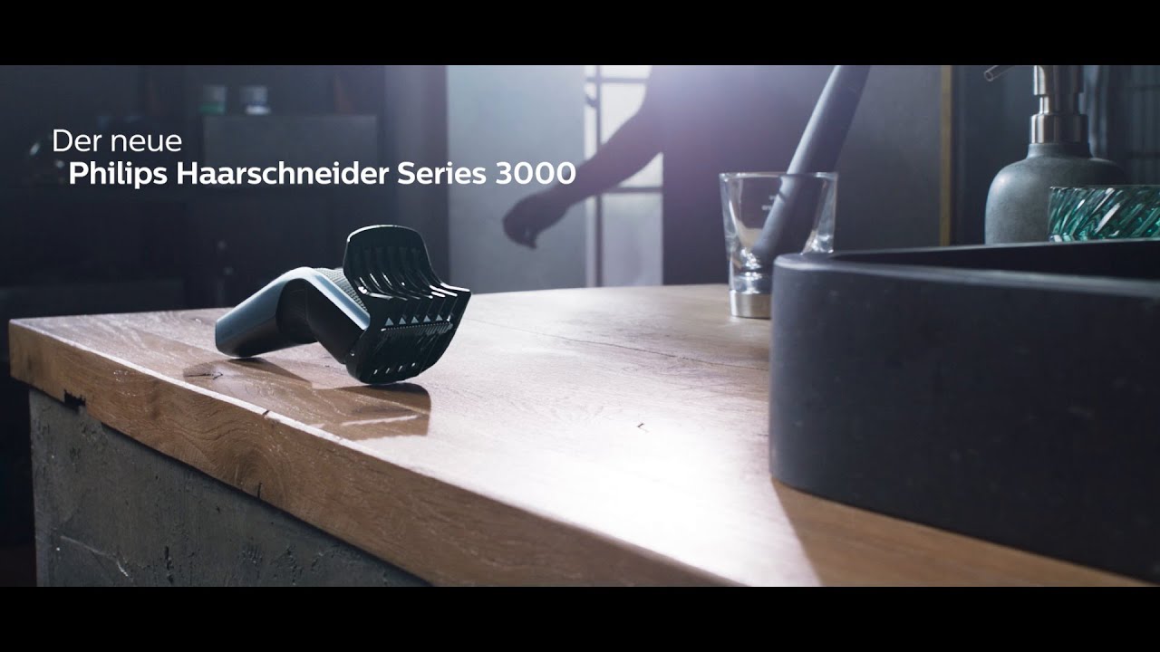 Philips Haarschneider HC3530 - Einfacher, gleichmäßiger Haarschnitt in  einem Zug - YouTube