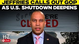 US News Live: US Govt. Shutdown Deepens As Jeffries Calls For Urgent Bipartisan Talks | Trump
