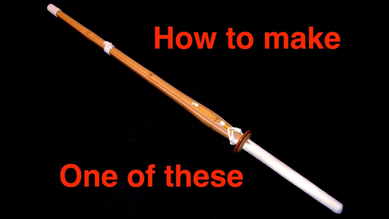 how to make a bamboo sword