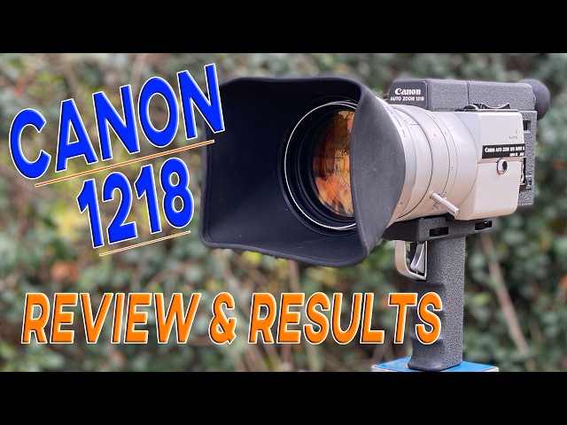 Canon AutoZoom 1218 Super 8 Camera Review & Breakdown | Wolfen 200