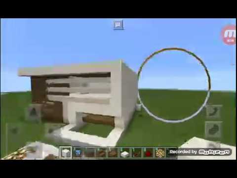  TUTORIAL  cara membuat  rumah  Modern  di  Minecraft  Pocket  