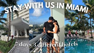 7 days 3 hotels in South Beach Miami  Tour all three hotels with us!