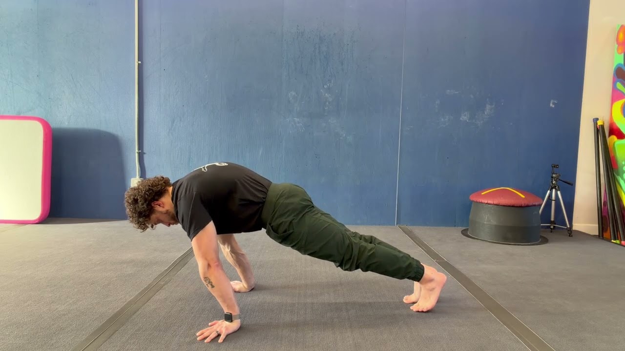 Toe Supported Planche Lean