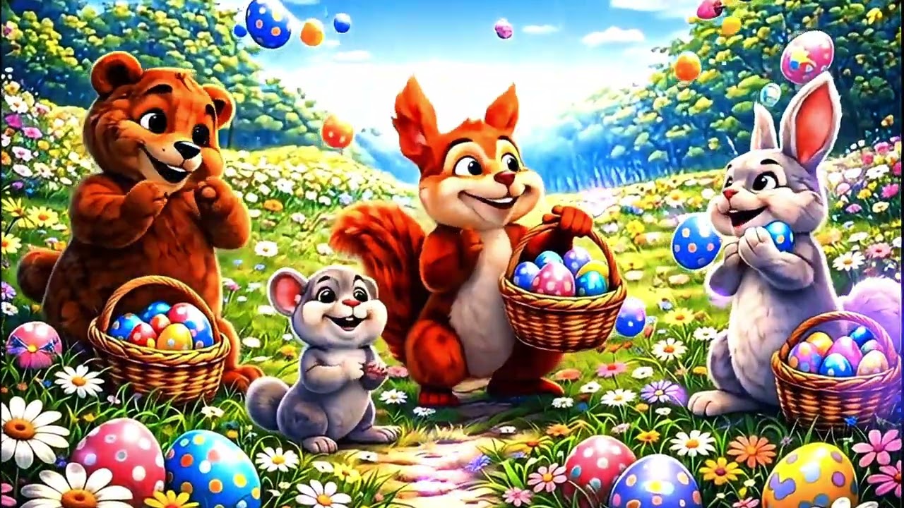 Sammy the Squirrel’s Holiday Dance Party 🎄🎃🐣🦃 | Kids Songs in 4K UHD 