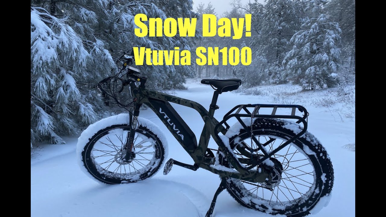 Snow Day on my Vtuvia SN100!   4K
