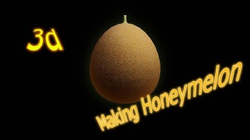 Honeymelon shading with nodes in Blender 2.82 (shader editor- procedural) 1/2