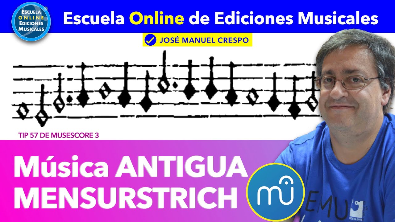 Música Antigua y Mensurstrich en Musescore 3 - Tip 57