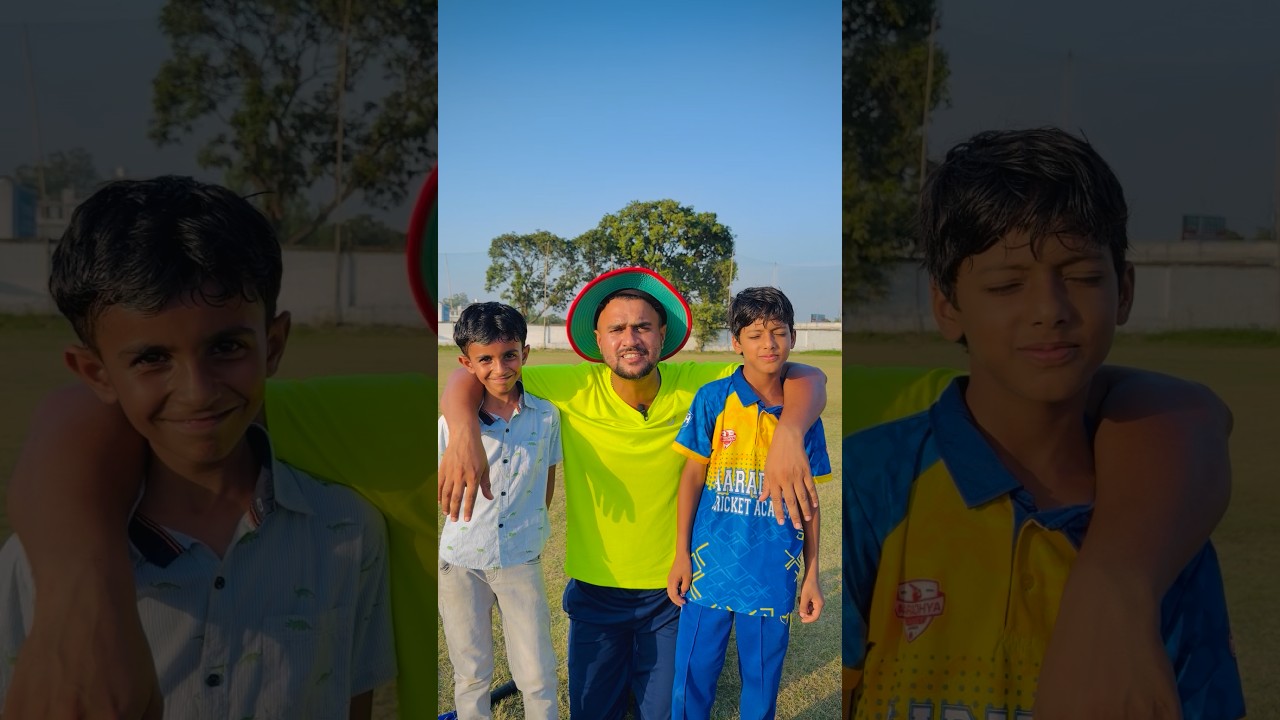 Gully Cricketer Vs Academy Player 😱 #cricketwithvishal #shorts