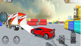 Car Transporter Game 2020 - Mobil Mobilan Balap Android Gameplay screenshot 2