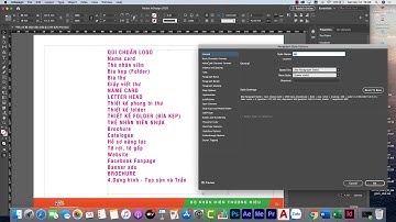 INDESIGN MỤC LỤC