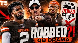 Shedeur Sanders Just Got ROBBED of 1st-Team Reps… Browns Drama EXPLODES