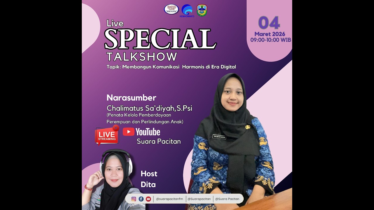 SPECIAL TALK : Membangun Komunikasi Harmonis di Era Digitalisasi