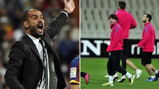 Pep Guardiola sold two Barcelona stars after they 'turned up to training drunk' protect Lionel Messi