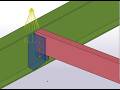 TEKLA-GUSSET PLATE DETAIL CHANNEL TO MAIN BEAM