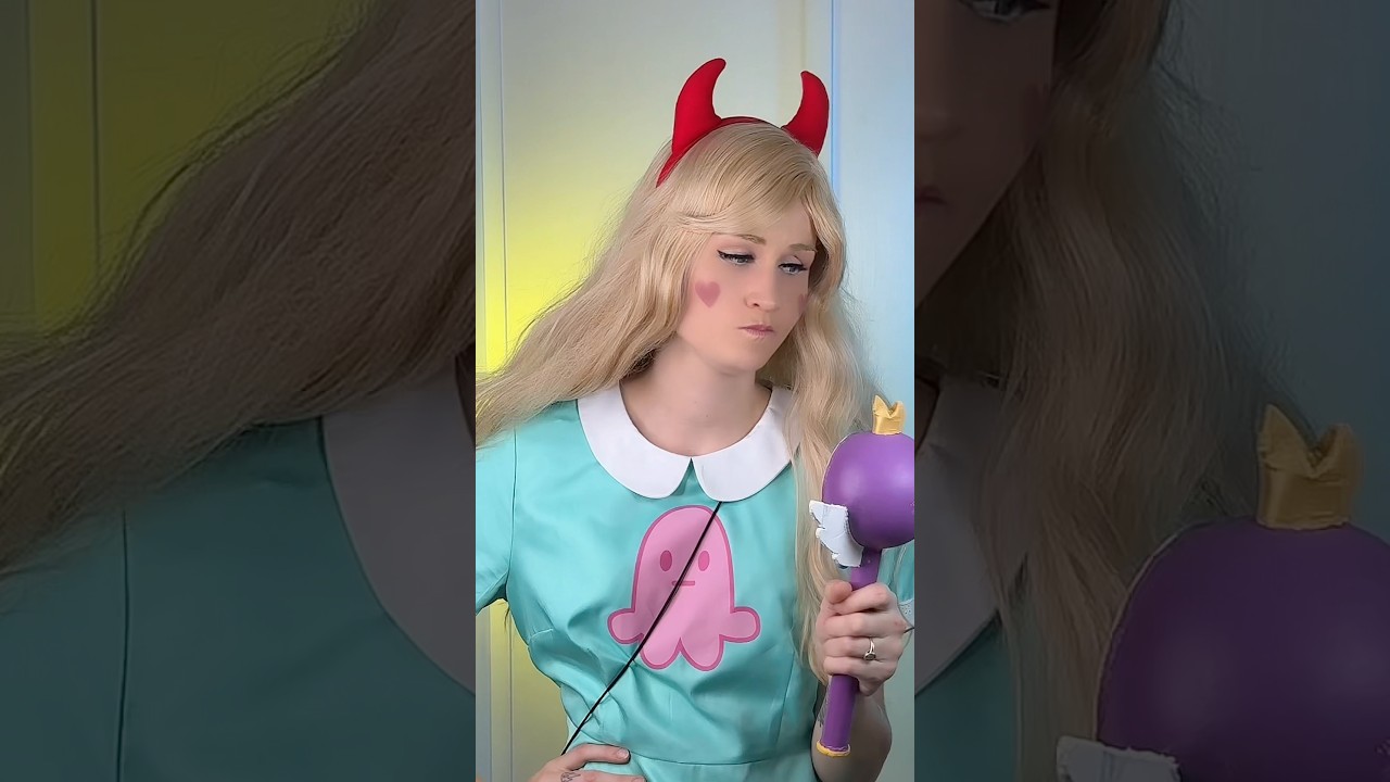 Relation compliqué entre Star Butterfly et sa mère ! #cosplay #humour