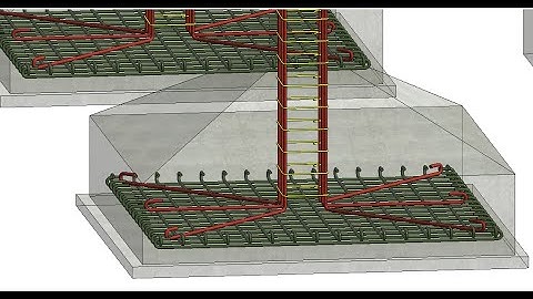 Rebar in Foundation in Revit