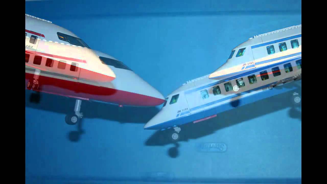 lego city plane crash