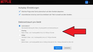 Netflix resolution settings - Change Netflix image quality / image format | APP & PC browser