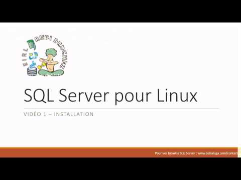Vidéo: Pouvez-vous exécuter Microsoft SQL Server sur Linux ?