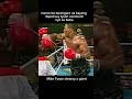 when mike tyson fought a gang leader #shorts #boxing