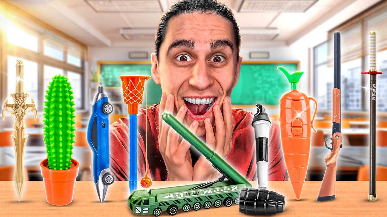 Je Teste Des STYLOS EXTRÊMES (les profs en SUEUR)