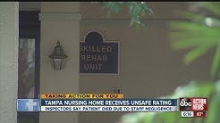 Tampa nursing home ranked among most dangerous in Florida 