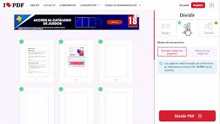 Editores de PDF: IlovePDF, PDF2Go, Canva