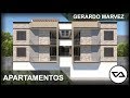 APARTAMENTOS EN 20 X 20 METROS DE TERRENO