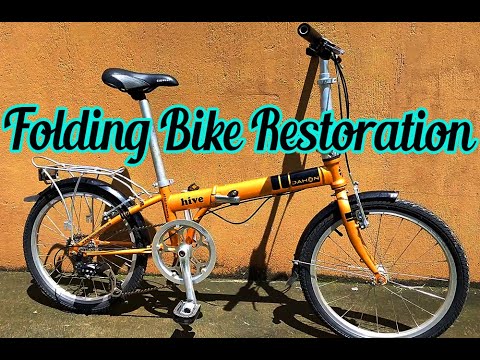 DAHON FOLDING BIKE FULL RESTORATION - YouTube