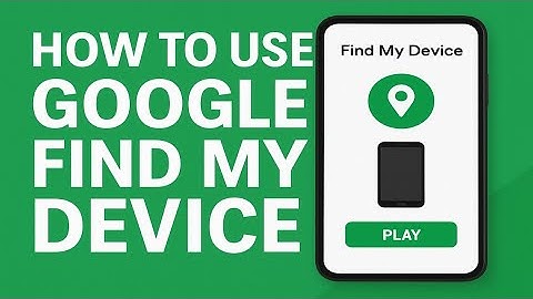 How to Use Google Find My Device 2025 | Track, Lock & Erase Lost Phone