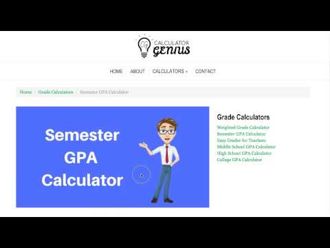 Semester GPA Calculator