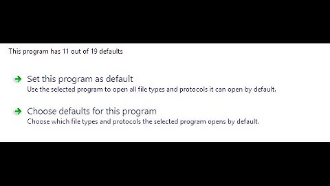 how to set the default programs in windows 8 and 8.1 I Default Programs FAQs