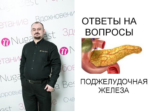 Ответы на вопросы по теме "Поджелудочная железа".