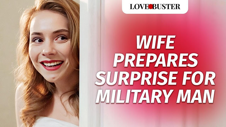 Wife Prepares Surprise For Military Man | @LoveBusterShow