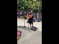 Busking My Original Song