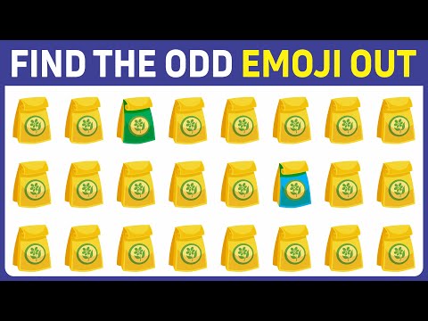 HOW GOOD ARE YOU EYES #57 | FIND THE ODD EMOJI OUT | My Odd Show