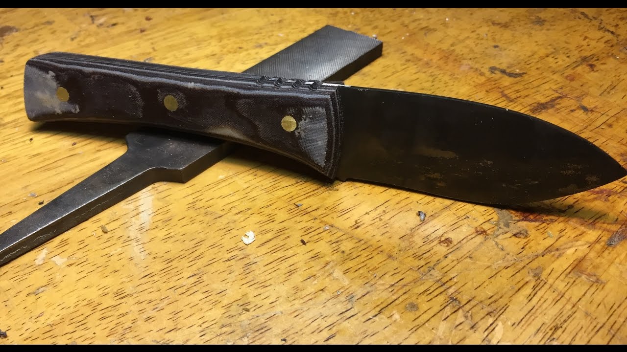 Making A Hunting Knife From A File YouTube