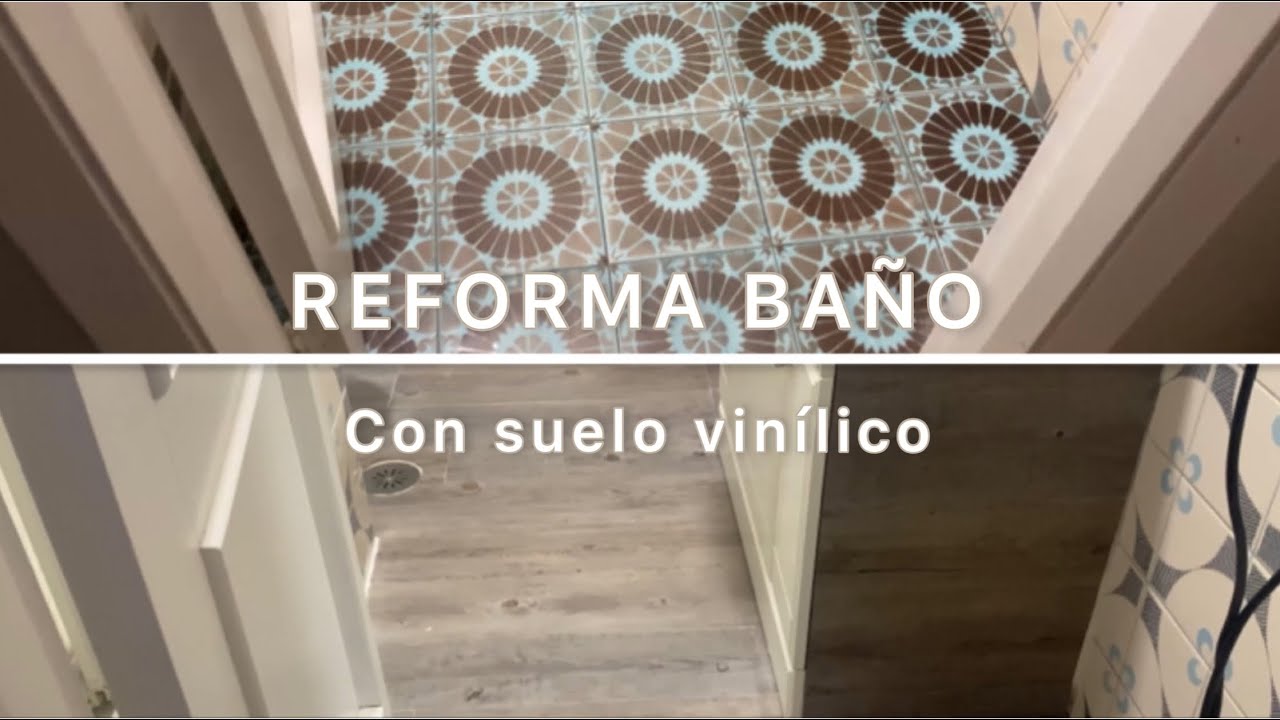 Las losetas vinílicas nos permiten hacer cambios rápidos y baratos, como  renovar el suelo del baño nosotros mi…